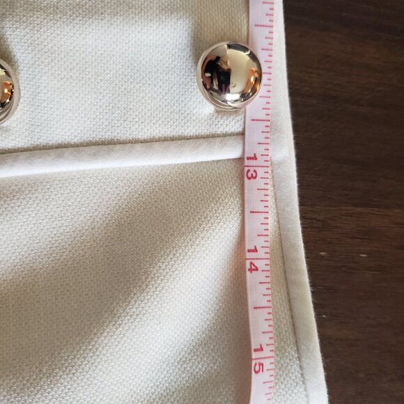 Tory Burch navy and cream mini skirt - Picture 7 of 7